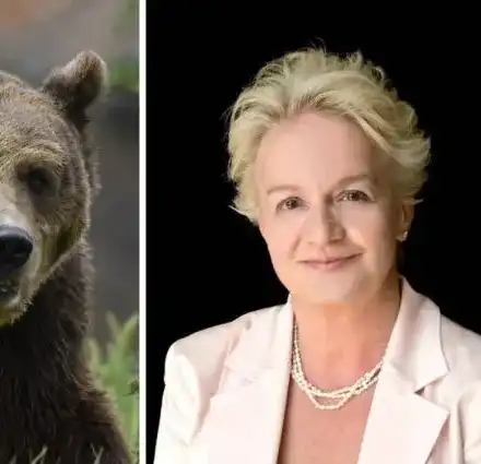 Скандален жест: Мъжът на Алена осиновява мечока Тони!