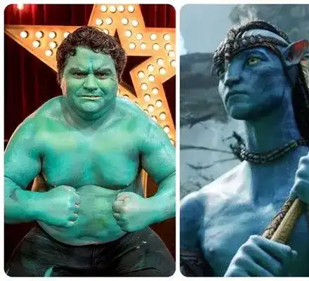 Скандал! Българският Хълк става Аватар и шокира с новия си образ!