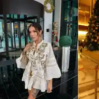 Диона шокира с горещи снимки от Дубай за Коледа!