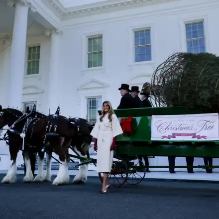 Мелания Тръмп изненада с коледната украса на Белия дом!