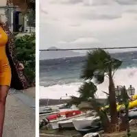 АПОКАЛИПСИС! Ураганът "Хари" връхлетя Марина от "Фермата" СНИМКИ