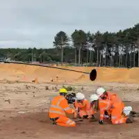 Шокиращо откритие в Съфолк: Погребение с кон от VI век!