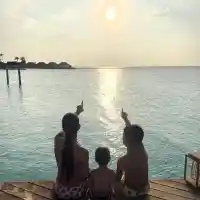 Ива Софиянска празнува Коледа на Малдивите