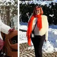 Миглена Ангелова шокира с новия си стил от снежните Алпи!