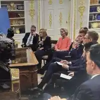 Тръмп показа на европейските лидери, че смята Канада, Гренландия и Венецуела за част от САЩ