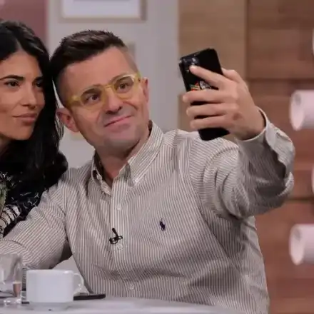 Андрей и Емануела вечерят постно