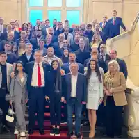 Делян Пеевски, лидер на ДПС и ПГ на ДПС-НОВО НАЧАЛО се срещна с младежи от Пазарджик