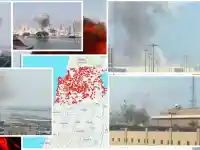 Иран удари щаба на 5-и флот на ВМС на САЩ, Експлозии в Израел и целия Близък изток (видео)