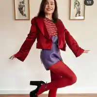 Ирина Флорин шокира с лилав минижуп на Свети Валентин!