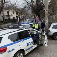 Пиян шофьор в гонка с 5 патрулки в Хасково (снимки)