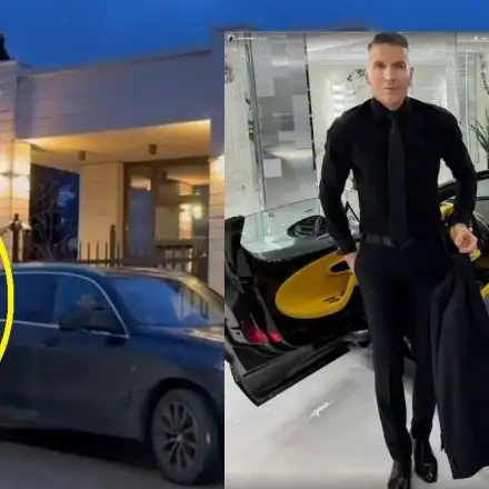 Пуснаха ВИДЕО как извозват СУПЕР РЕДКИЯ автомобил на Ваньо Алексиев до дома му (+КАДРИ)