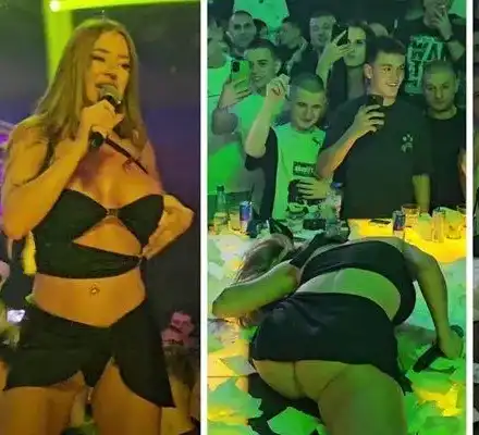 Шок! Ергенката Киара се въргаля гола в габровска дискотека!
