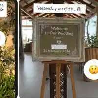 ТЕ ТОВА Е ШОК!! Дениз Хайрула СЕ ОМЪЖИ в Тайланд! (СНИМКИ на булката и младоженика)