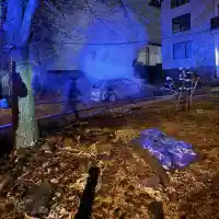 Шок! Запалиха автомобила на кмета на Бистрица Самуил Попов!