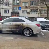 Шок! Неправилно паркирана кола запалена в Люлин!