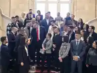Делян Пеевски, лидер на ДПС и ПГ на ДПС-НОВО НАЧАЛО посрещна младежи от област Силистра