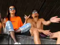 Лазар от "Мамник" рода с Изи от "Хелс китчън" (СНИМКИ)