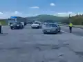 Шокираща гонка на пиян полицай по магистрала "Струма"!