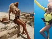 Андреа гмурка с акули в Червено море – шокиращи детайли!