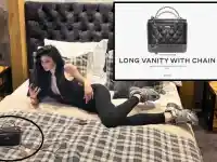 Чанта за 5 бона в ръка: Тафкова посрещна именден в стил „Chanel“