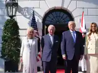 Чарлз и Камила са на държавна визита в САЩ (снимки/видео)