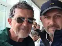 Антонио Бандерас омагьосан от Радина Кърджилова в Мадрид!