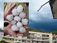 Градушка с размер на яйце опустоши Трявна! Шокиращи кадри!