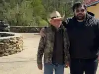 Гриша Ганчев стана каубой! Борците му идват на крака в рачото