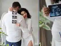 Бременната Алекс шокира с горещи снимки от басейна!