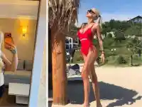 Бивша на Азис чака бебе!