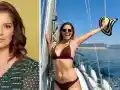 Алекс Сърчаджиева бори жегата с ветрило