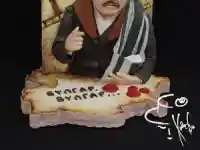 Лили Иванова оживя в захар! Шокираща творба на Диана Димитрова!