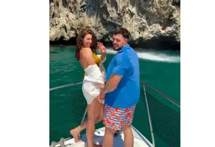 Скандал в Егейско море: Насар и Костадинова на луксозна яхта!