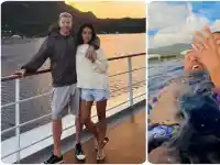 Диджей Дончо предложи брак във водата