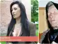 Джена със семейството при гроба на Ванга