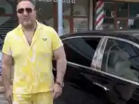 Скандал! Луксозният майбах на Митьо Очите в огнен ад!