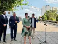 На Моста на влюбените откриха „Молдова 35. Независимостта ни обединява“