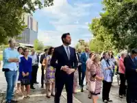 На Моста на влюбените откриха „Молдова 35. Независимостта ни обединява“