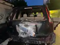 Шок! Колата на сина на Венци Мицов подпалена в Младост 4!