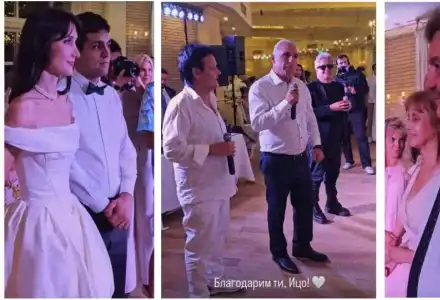 Скандалната сватба на Калина Батков в София!