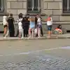 Скандал на парламента: Бой между тийнейджъри шокира София!