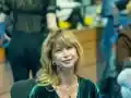 Гимнастичките с торта за треньорката