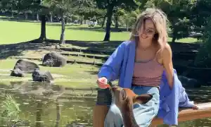 Симона Дянкова шокира с мило действие в Япония!