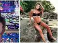 Топмоделка гледа залеза с мъжа си в Италия